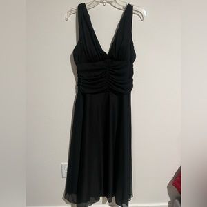 Black cocktail dress Sz 16